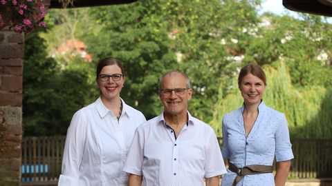 Die zentralen Köpfe der Entwicklungsoffensive (von links): Tina Eberhardt, Bernhard Haas, Ellen Brede-Lenk