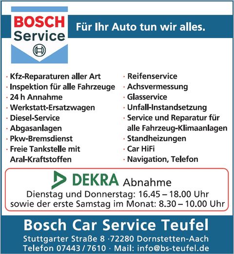 Bosch Car Service Teufel