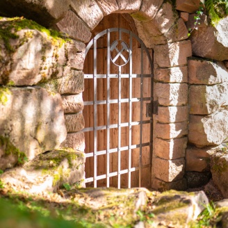 Eingangstor zum historischen Besucherbergwerk